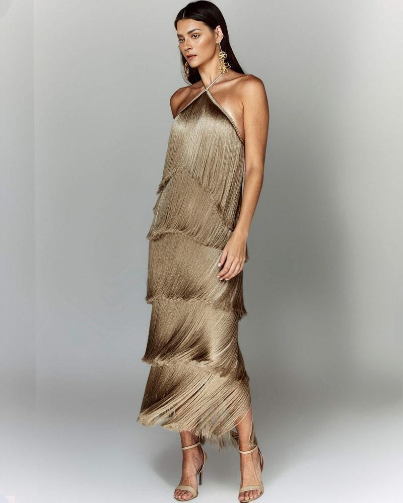 Vestido tiras