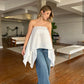Blusa asimétrica