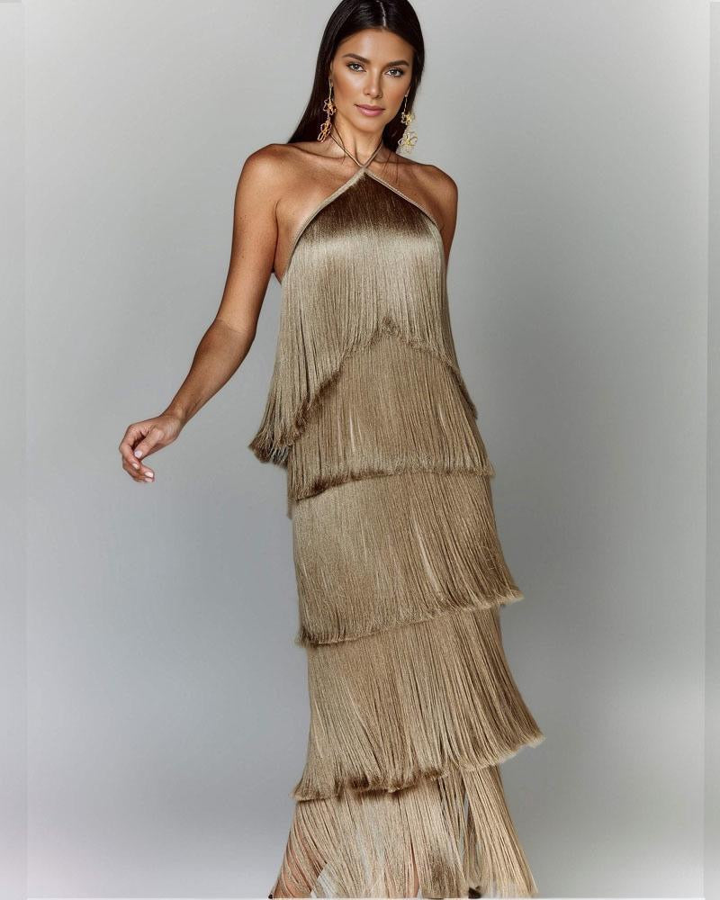 Vestido tiras