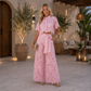 Conjunto brocado Rosa