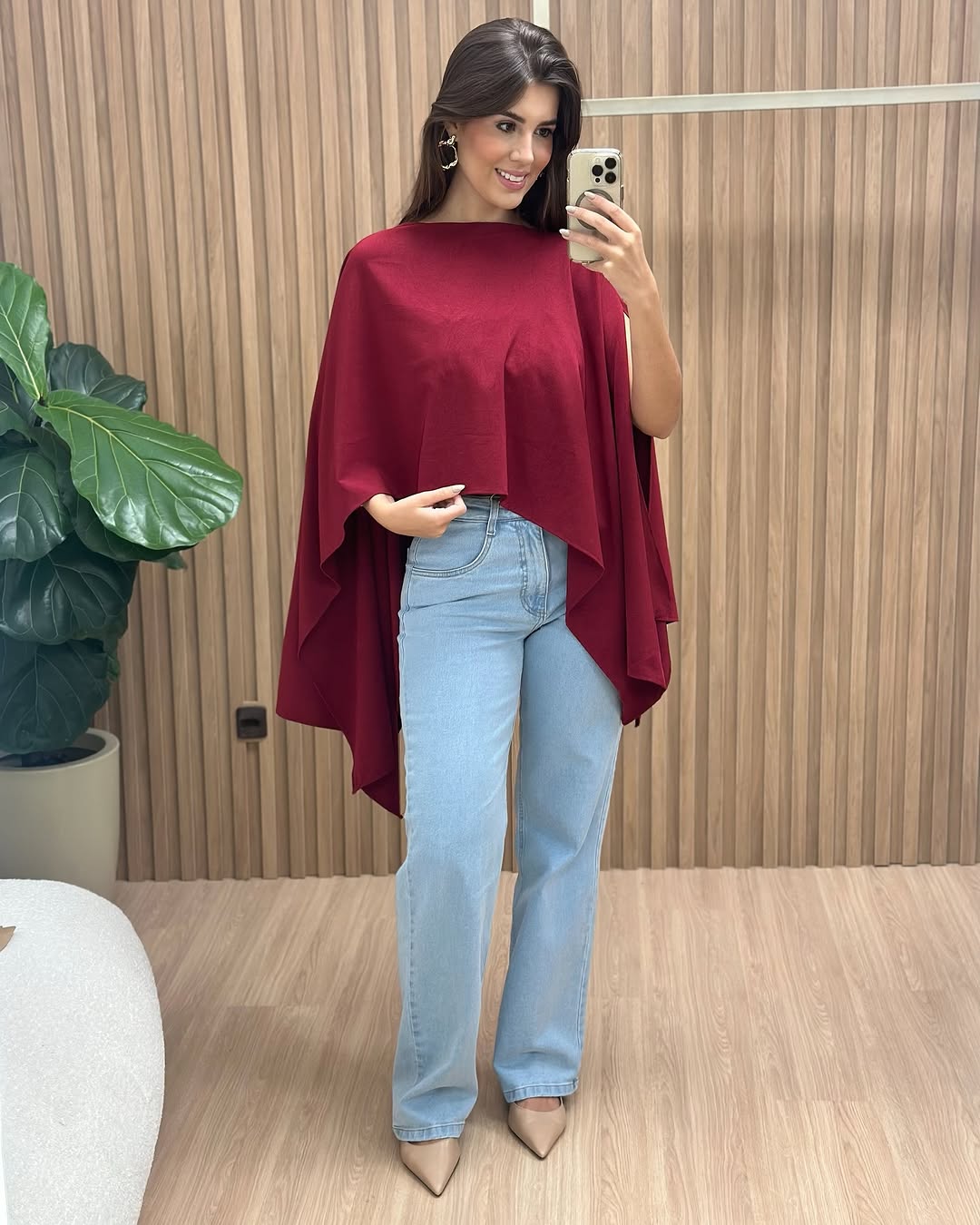 Blusa asimétrica