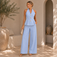 Set halter baby blue