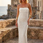 Vestido strapless handmade Maria