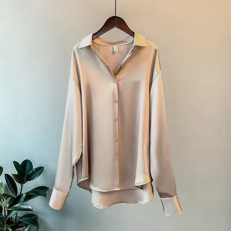 Blusas satinadas