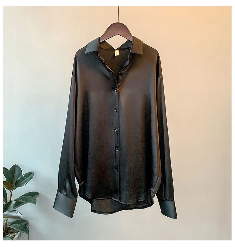 Blusas satinadas