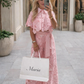 Conjunto brocado Rosa