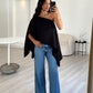 Blusa asimétrica