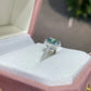 Anillo Elegante de Moissanita