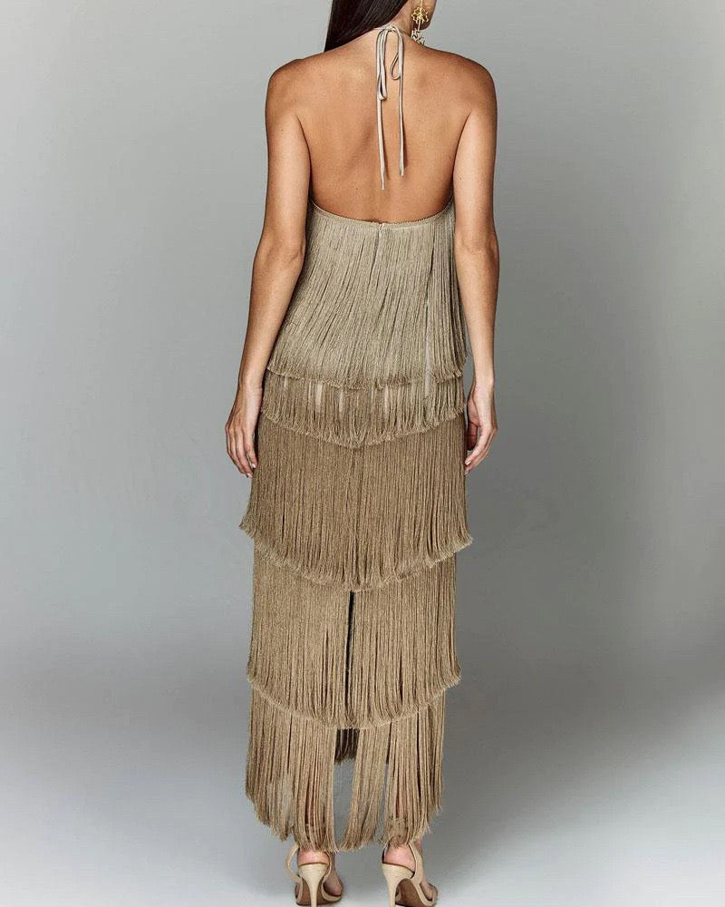 Vestido tiras