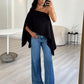 Blusa asimétrica