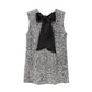 Vestido lentejuelas lazo