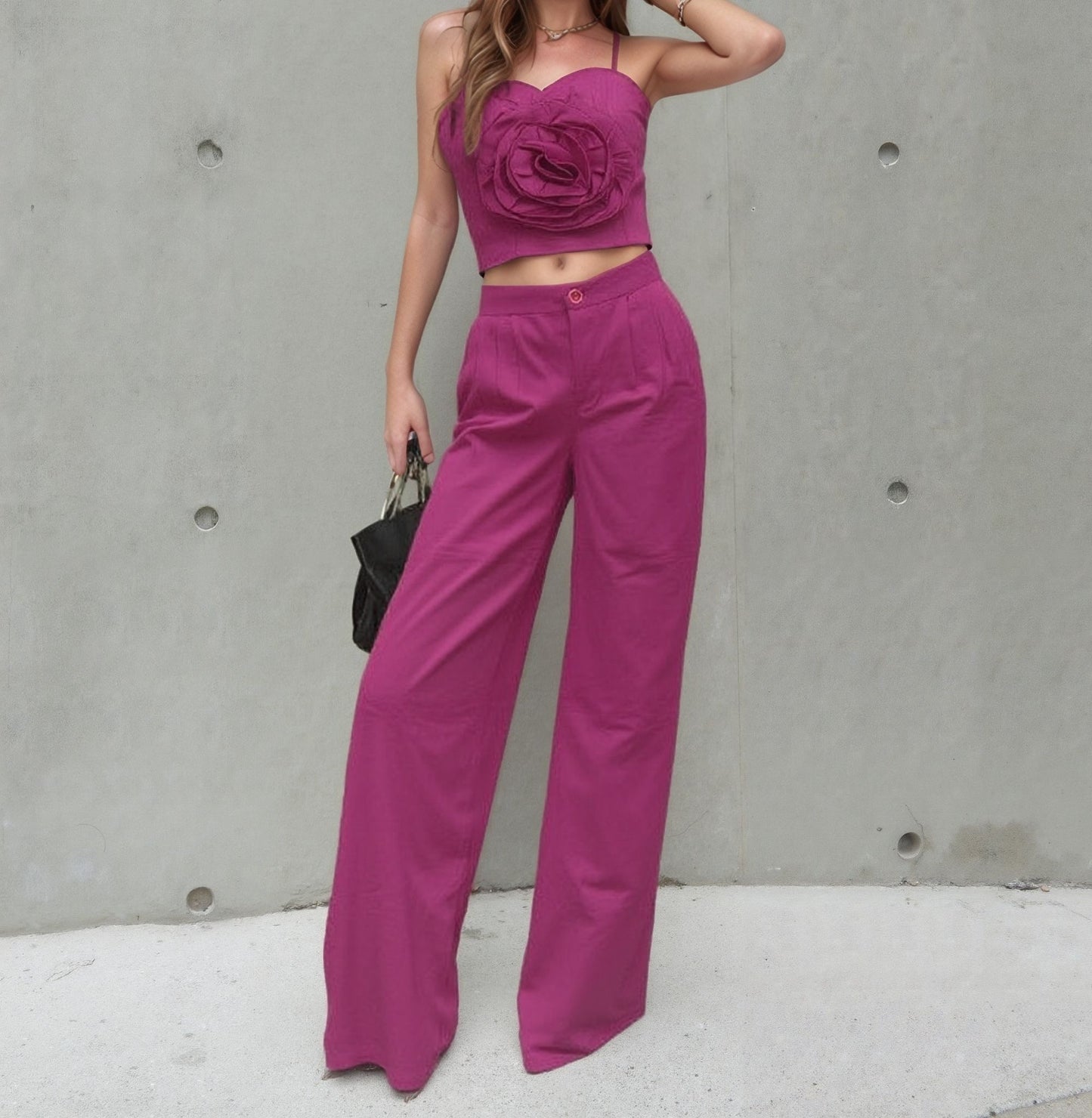 Conjunto 2 pz flor