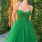 Vestido tiras tul