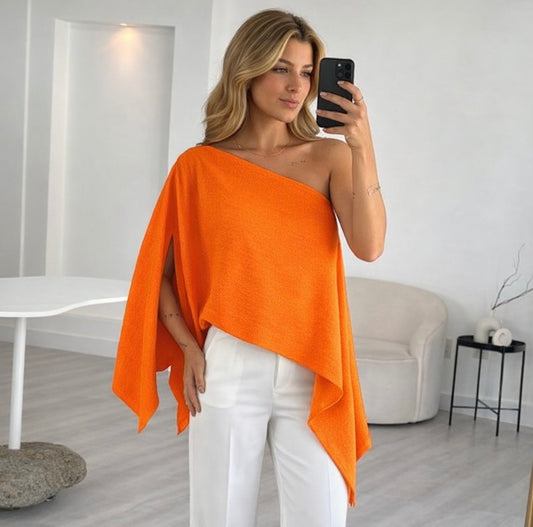Blusa asimétrica
