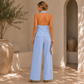 Set halter baby blue