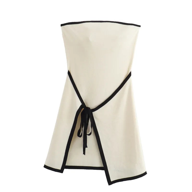 Vestido strapple