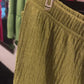 Conjunto strapless Verde